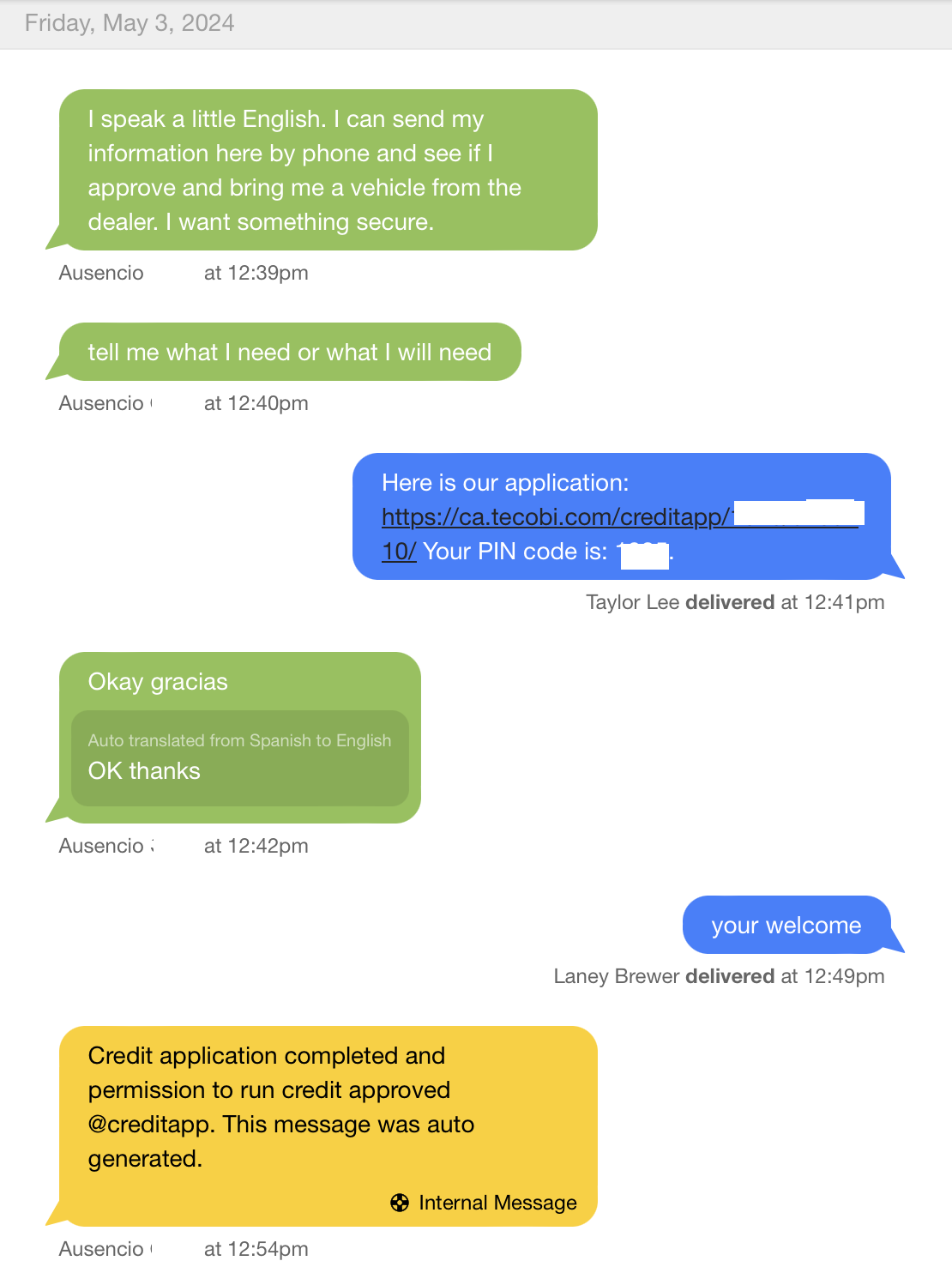 A Screenshot Of A Chat